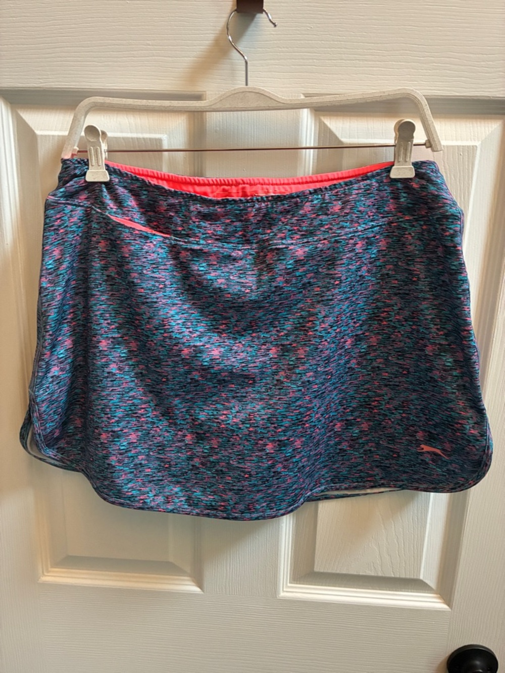 Slazenger Women's Multicolor Space-Dye Skort sz large
